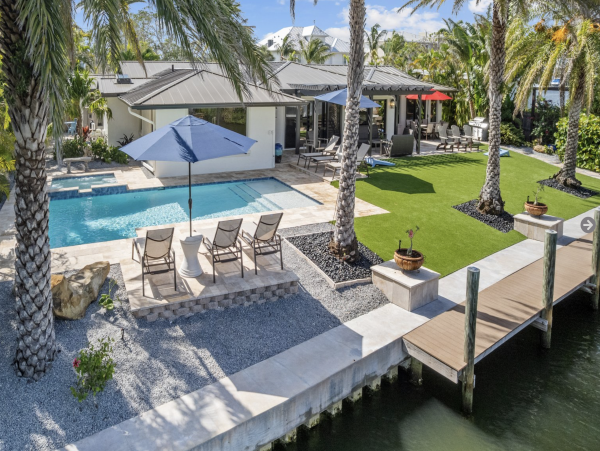 Anna Maria Island Vacation Rental - Luxury Canal Front Home with Pool & Dock